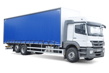 Van Hire Stoke - 26 Tonne Curtain Side Truck - Truck hire Stoke